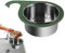Cesta de drenaje de Swan, cesta de filtro para grifo, escurridor para fregadero de cocina de acero inoxidable, filtro de fregadero de cocina para lavar verduras