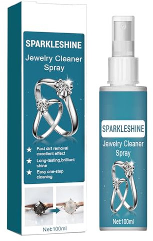 GNAUMORE Limpiador de Joyas de Oro,Gold Clean Para Una Fácil Limpieza De Joyas,Limpiador Avanzado de Joyas,Limpia Joyas de Algodón Impregnada,Spray de Limpieza de Joyas