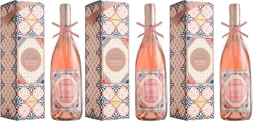 Dolce&Gabbana e Donnafugata Rosa 2024 - Rosato, Sicilia Doc - 750 ml In Astuccio (Confezione da 3)