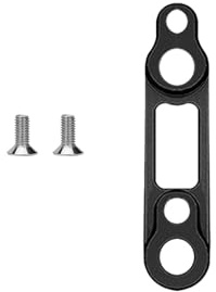 Wheel Disc Brake Adapter, Fahrrad-Ersatzteil, flache Halterung, Scheibenbremse, robust, Aluminium, Konstruktion, Fahrrad-Umwandlung, Zubehör für Mountain Road Racing Fahrrad Garage Workshop Use
