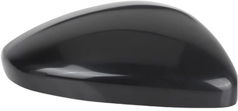 HZBHD Coque De Rétroviseur Extérieur Pour Peugeot 2008 208 2012-2019 1607513080 Coque De Rétroviseur Gauche/droite Rétroviseur Coque(Apprêté noir,Droite)