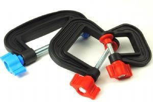 Linic UK British Made Set x 3 G Clamps 3 2 1. (H4103) Free UK Postage