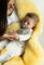 Lammfell Baby gold 90-100 cm