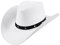 Boland - Cowboy Hut Wichita, Filzhut, Sheriff, Wilder Westen, Verkleidung, Kostüm, Karneval, Mottoparty, Weiß