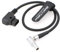 Alvin's Cables Stromkabel für SmallHD Monitor, 2 Pin Stecker Rechtwinkliger auf D-Tap Kabel für Blackmagic Pyxis 6K, Z CAM E2, für DJI Ronin RS3, Teradek Bond 45CM