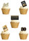 21 Stand Up 80th Age 80 Eighty Birthday Celebration Themed Edible Wafer paper Cake Toppers Decorations