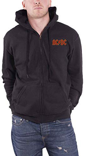 ACDC Unisex ACDCZHD05MB T-Shirt, Schwarz, L