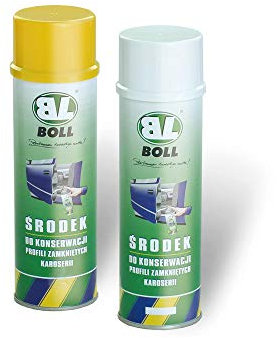 Boll 500ml Spray Unterbodenschutz Konservierung Hohlraumversiegelung Wachsbasis Farbe: weiß 0010102