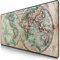 CSL- Tapis de Souris Gamer Carte du Monde Antique 900x400mm - sous-Main Bureau hémisphère - Taille Large XXL - Surface en Tissu, Base antidérapante - pour Tous Types de Souris et Clavier