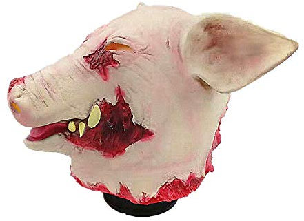 Csheng Halloween Dekorationen Big Fangs Blut Schwein Kopf Halloween Horror Wildschwein Schwein Acht Ring Kürbis Happy Halloween Hausdekoration Kürbis Happy Halloween Hausdekoration