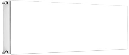 TMK ArtDeko Heizkörperabdeckung Magnetisch Dekorativer Sichtschutz Energiesparend 160x60 Magnet Heizkörperabdeckung, Heizkörperverkleidung, Weiß