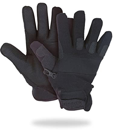 SHOKE - Guantes anticortes policiales nivel 5 - Guantes de trabajo para las Fuerzas y Cuerpos de Seguridad - Protección de kevlar en nudillos y pulgar - Resistencia al corte por cuchilla y abrasión S
