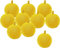 10 Pièces Pièges à Insectes Boule De Piège à Mouches Suspendue Attrape Mouche Collant Ecologic Fly Trap Mouche Piège Collant pour Attrape-Mouches à Fruits Attrape-parasites Extérieur (Jaune)