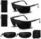 peiyee 2 StüCk Laser-Augenschutz Brille,Ipl 190nm-420nm/900nm-1700nm Laser Schutzbrille FüR Laser Cosmetology Operator Augenschutz,Lichtschutzbrille FüR Die Hpl/Ipl Haarentfernung