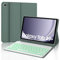 JADEMALL Coque Clavier pour Samsung Tab A9 Plus 2023 11, AZERTY Français Rétro-éclairé Clavier Bluetooth Détachable pour Samsung Galaxy Tab A9+/A9 Plus 11, Vert foncé