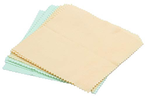 Sujurio Pack 10 Chiffon de Nettoyage en Microfibre pour/Clenz/Lunettes pour Lunettes/Lunettes de Vue/Lunettes de Soleil, Lentilles de CaméRa/CD, DVD, PDA, IPads éCrans