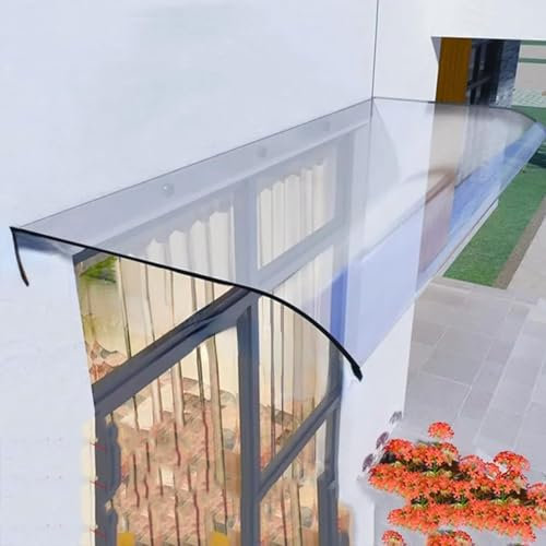 Pensilina Tettoia For Porta Anteriore, pensiline Tettoia In Policarbonato,Porta Parapioggia Copertura Cappottina Invisibile Per Finestra Silenzioso,Pioggia UV Neve Protezione