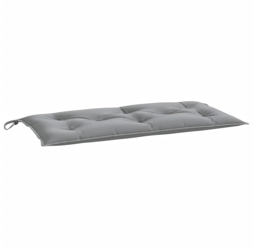 vidaXL Gartenbank-Auflage Grau 100x50x7 cm Oxford-Gewebe