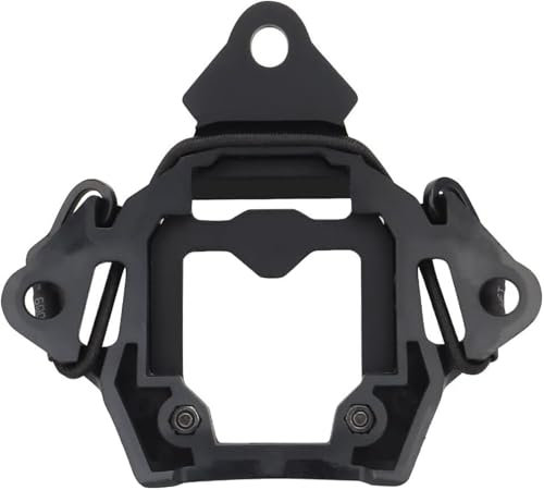 for Fast Mich AF Wendy Helm Jagdzubehör Taktischer Helm Vas Shroud NVG Mount Dreiloch-Rhino-Mount-Adapter(HL-ACC-55-BK)