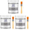 Sigillante Impermeabile Trasparente, 3 Pezzi Colla Impermeabile 900g, Sigillante Perdite Acqua, Invisibile Guaina Liquida Impermeabilizzante, Agente Invisibile per Bagno, Cemento, Piastrelle, Tetto