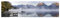 Scenolia Brise Vue imprimé Annecy Paysage, H.0.8 x L.3 m, 100% occultant, Made in France Colliers de Fixation offerts