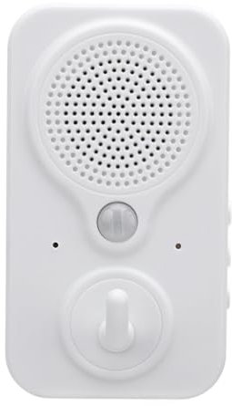 Voice Prompt Welcome Doorbell, Motion Sensor Activated Voice Reminder with Battery 500mAh, Type C Interface, English Voice Prompts, Easy Installation, Sounds Player