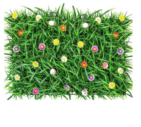 Plantas de césped de imitación de plástico para paredes que mejoran el ambiente de tu hogar y cafetería sin esfuerzo (3)