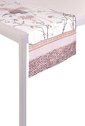 Bassetti Tischläufer Fong beige - v8 50x150 cm