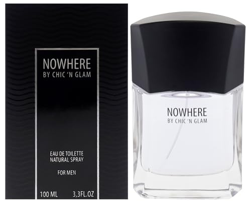Chic N Glam Nowhere for Men - 3.3 oz EDT Spray