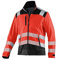 KÜBLER Workwear | KÜBLER REFLECTIQ Softshell Arbeitsjacke PSA 2 | warnrot/schwarz | Größe 4XL