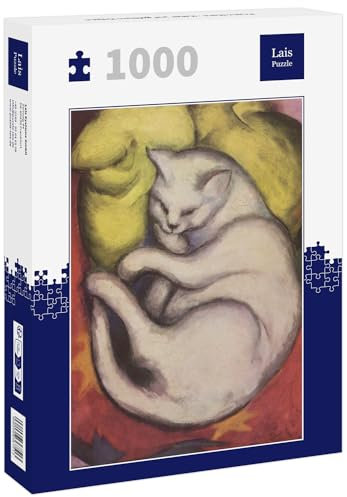 Lais Puzzle Franz Marc - Kater auf gelbem Kissen 1000 Teile