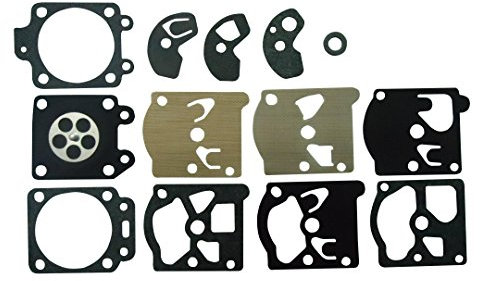 Kit di guarnizioni e diaframma carburatore di ricambio per Walbro D10-WAT per Echo Trimmer SRM 300AE soffiatore PB210E PB300E Stihl 031AV Husqvarna McCulloch Oleomac