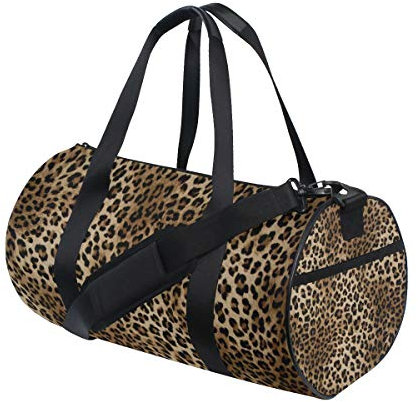 WowPrint Sporttasche mit Leopardenmuster, wasserdicht, Handtasche, Yoga-Tasche, Schultertasche, Wochenendtasche, Reisetasche, Reisetasche, f¨¹r Erwachsene, Herren, Damen, Unisex, Mehrfarbig,