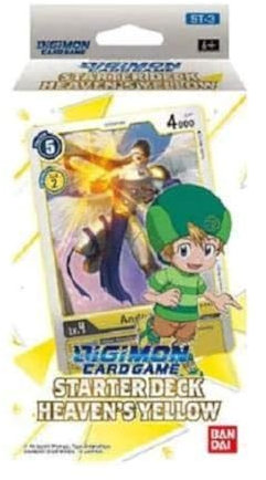 Digimon English TCG ST-3 Starter Deck Heaven's Yellow - 54 Karten