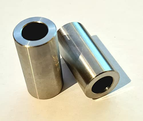 Abstandshülse, Gewindeschutz, Bolzenschutz, Edelstahl 3mm Wandstärke, M8 durchsteckbar (Hülse ohne Innengewinde), Diebstahlsicherung