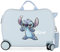 Disney Stitch Naughty Make a Face Blauer Kinderkoffer 50x38x20 cm Starres ABS Seitliches Zahlenschloss 34L 1,8 kg 4 Doppelrollen Handgepäck
