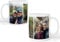 GOATINTHECOAT Personalised Mug Text Photo Printed Collage Design Logo Customised Gift Cup 11oz Various Options Mothers Fathers Day Coffee Cup Kitchenware. Personalised Photo Mug (3 Images)