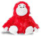 SANFERGE Cute Decorative Door Stopper for Home and Office Floor Door Stops, Fabric Animal Weighted Heavy Wall Protectors, Gorilla Red