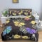 Funda Nordica Cama 105 Mariposa De Tinta - Ropa de Cama Microfibra Suave, Juego de Funda Nórdica Reversible, Funda Edredon 200x200 cm y 2 Fundas de Almohada 50x75 cm, con Cremallera