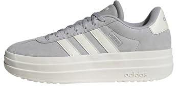 adidas Women's VL Court Bold Shoes, Grey Two/Off White/Core White, 5.5 UK