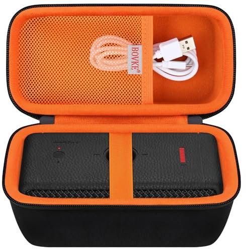 BOVKE Marshall Emberton III/Emberton II Portable Bluetooth Speaker Carrying Case, Black