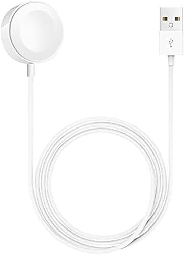 USB Fast Charger for i-Watch, USB-C Wireless Magnetic Fast Charging Cable-1M, Compatible with Apple Watch Series 1/2/3/4/5/6/7/8/9/10/Ultra 2/SE (C-White)