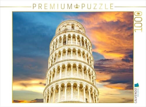 CALVENDO Puzzle Schiefer Turm von Pisa | 1000 Teile Lege-Größe 64 x 48 cm Foto-Puzzle für glückliche Stunden