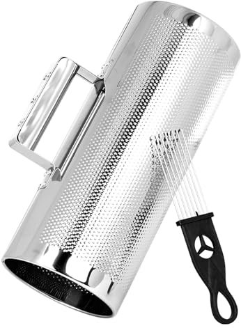 Guira Metal Instrumento Calidad Metal Guira Coctelera Latina Percusión Guiro Instrumento Con Rascador Para Grandes Rendimiento