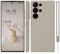 WXX für Samsung Galaxy S25 Ultra Hülle Silikon Case Dünn Slim mit Microfiber, Kratzfeste Rundumschutz Case Hülle für Samsung Galaxy S25 Ultra 6.9'' Titanium Grau
