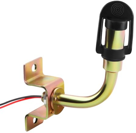 ROUTELING Rundumleuchte Warnleuchten Halterung Rundumleuchten Halter | 12V/24V Warnleuchten halterung für Landmaschinenund Metallhalterung (Typ J) Traktoren mit Kabel und Gummikappe