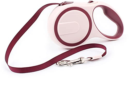 Einziehbare Leine, 3M/5M Nylon Automatisch einziehbare Hundeleine Einstellbare Haustier Walking Training Verlängerung Traktion Seil Leine(108,5M)