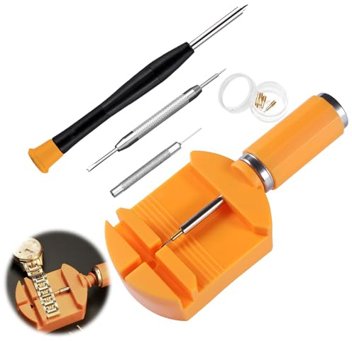 Wcawnlt Uhrenarmband Verbindungsstift Entferner Uhrmacherwerkzeug Set Uhrenwerkzeug Werkzeug Für Uhr Batteriewechsel Federstegwerkzeug Präzise Armband Anpassung Für Zuhause Werkstatt Uhrenliebhaber