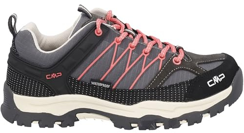 CMP Kinder Rigel Low WP Schuhe, Cioccolato-Coral, 40