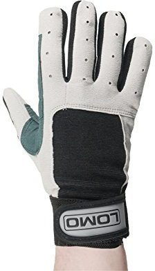 Lomo Langfinger-Segelhandschuhe., grau, xl